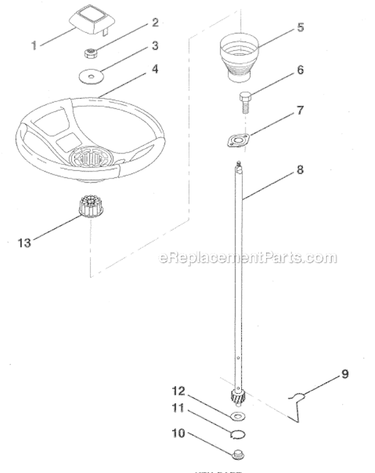 Page F Diagram and Parts List for WE125R38A  Weed Eater Lawn Tractor